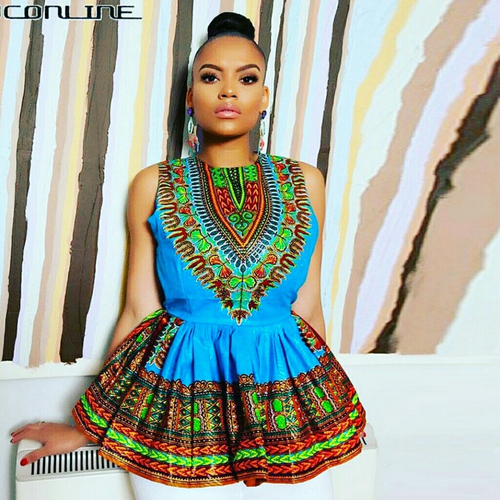 Dashiki shirt for women